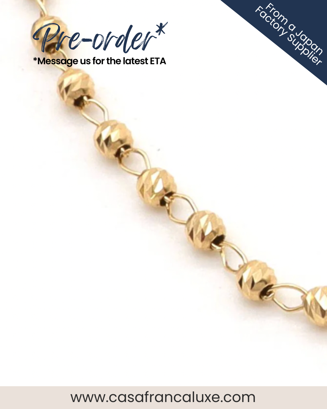 K18 Japan Gold Bracelet