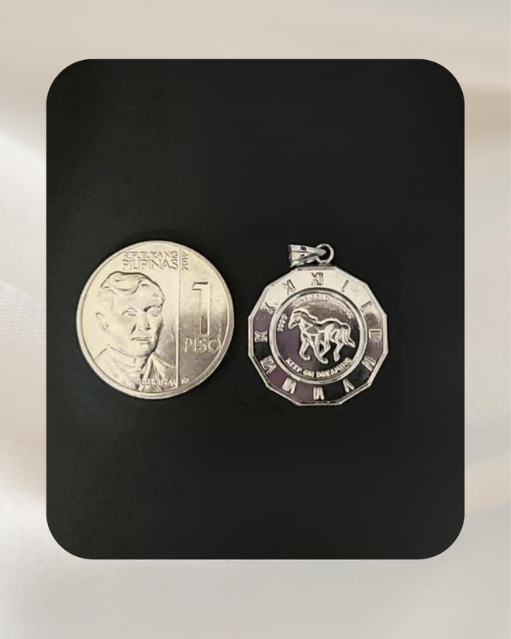 18K White Gold Pendant