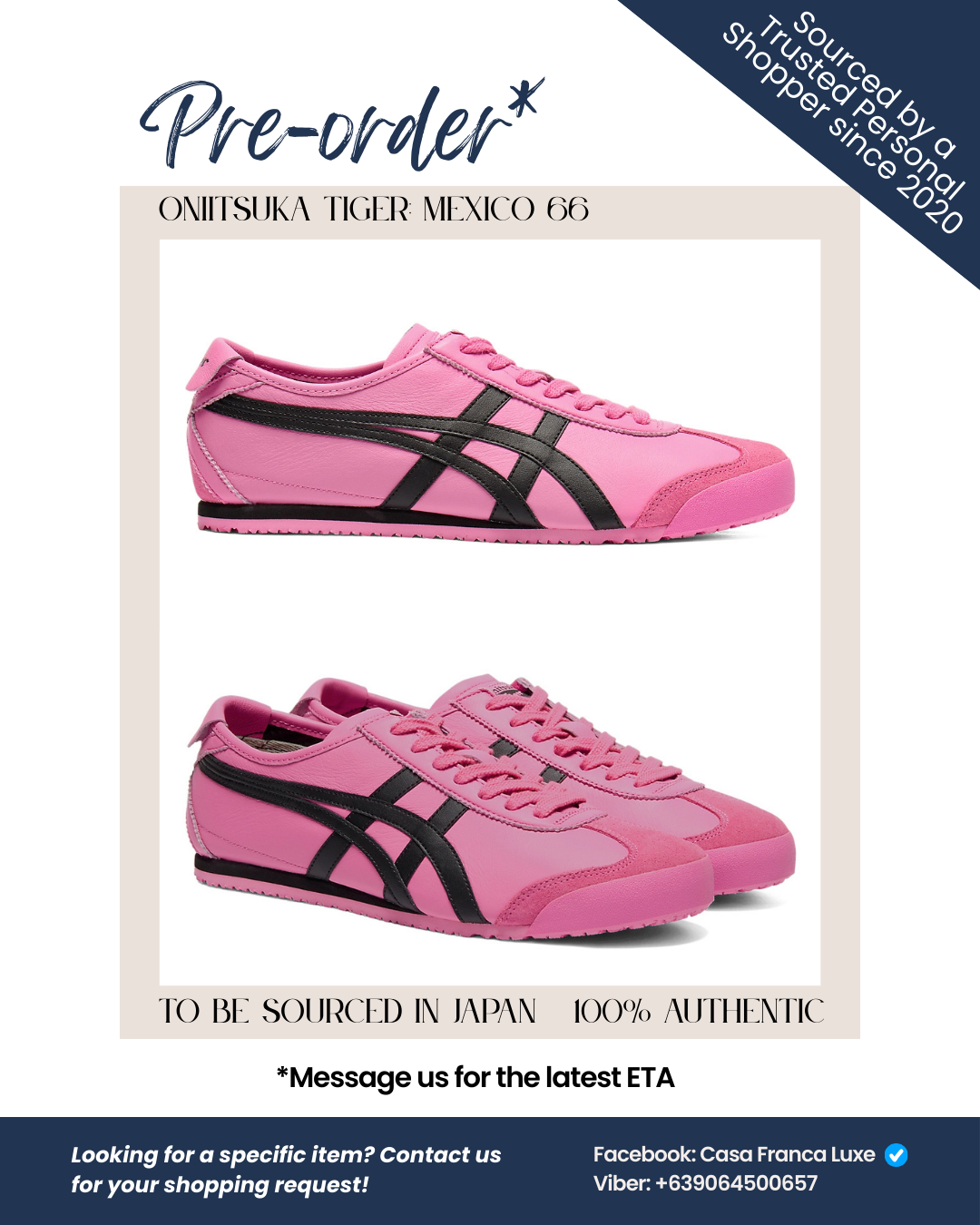 Japan Pre-order: Onitsuka Tiger Mexico 66