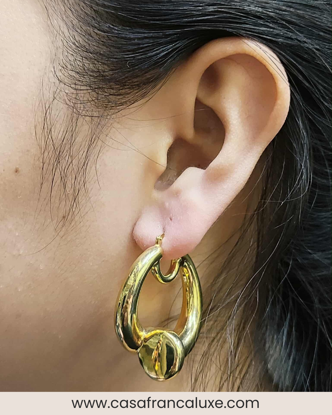 18K Chunky Earrings