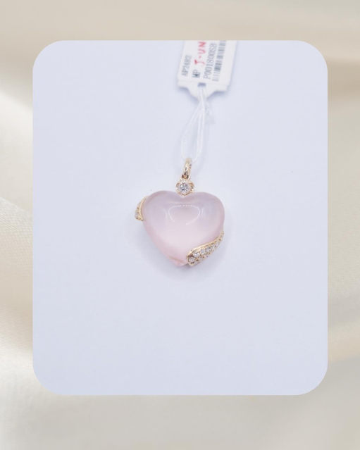 14K Diamond Pendant
