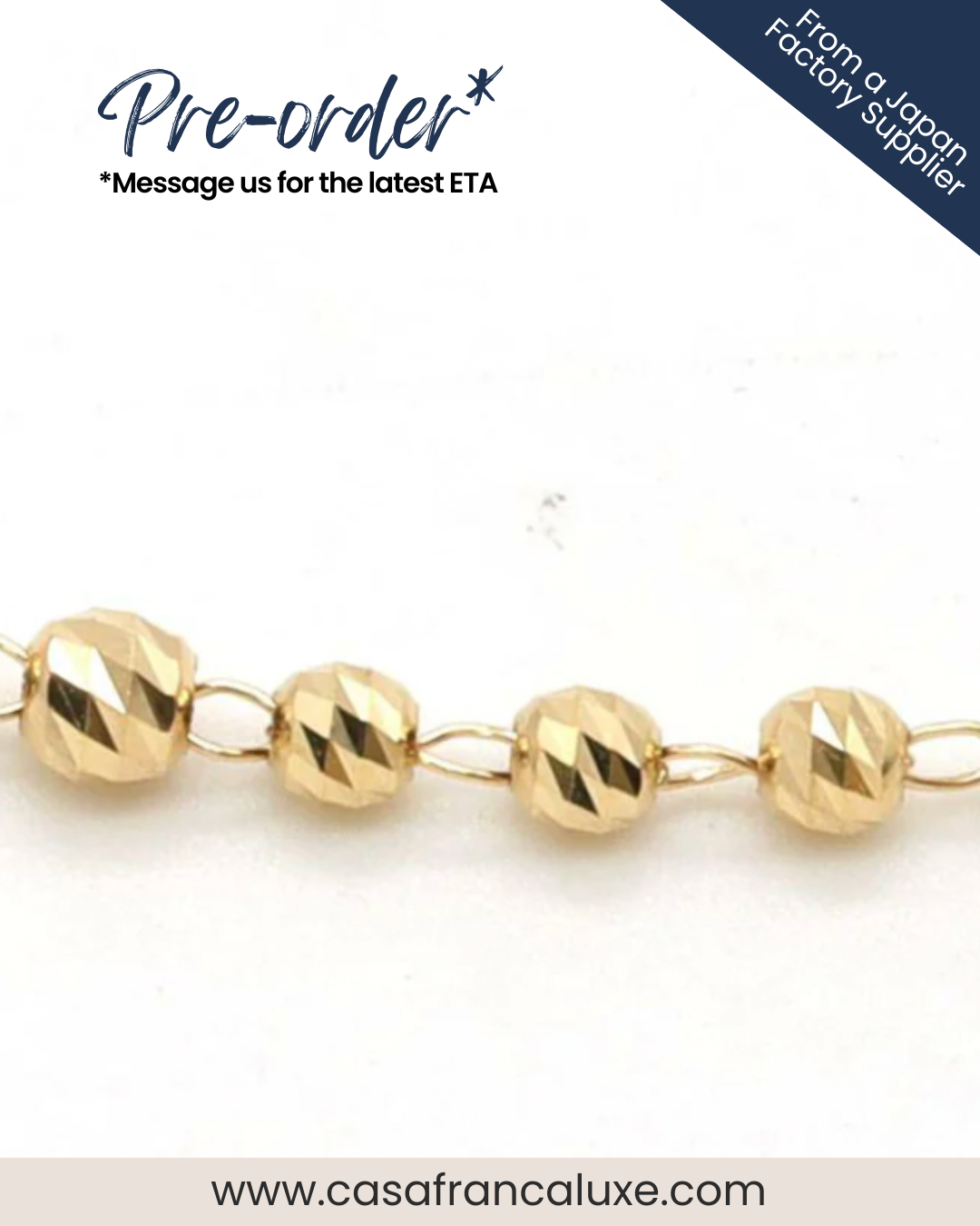 K18 Japan Gold Bracelet