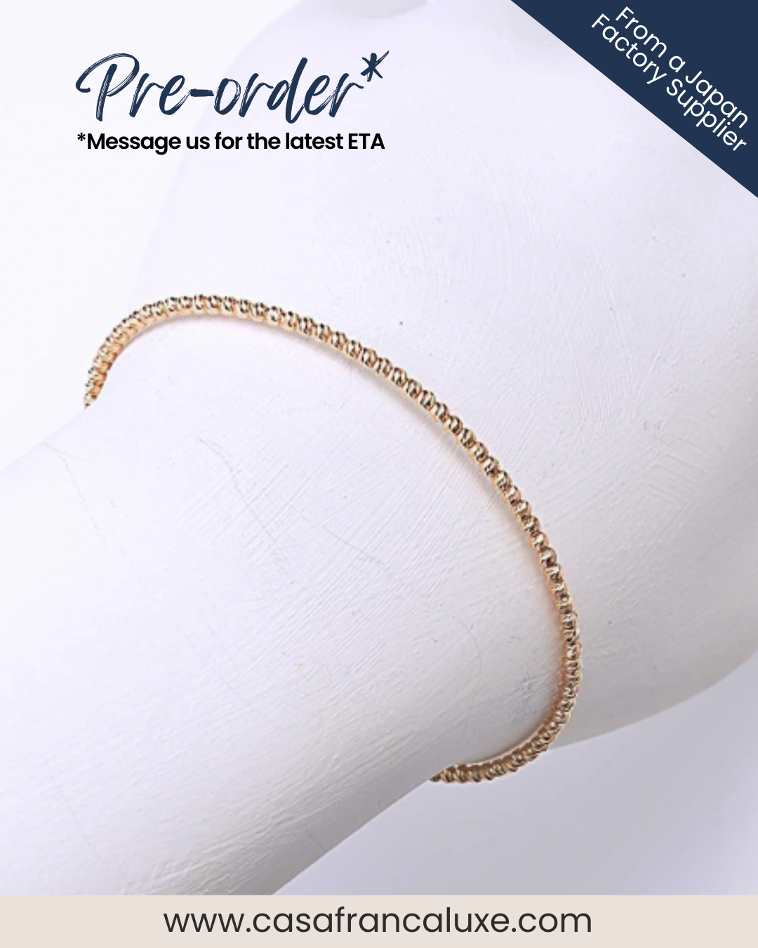 K18 Japan Gold Bangle