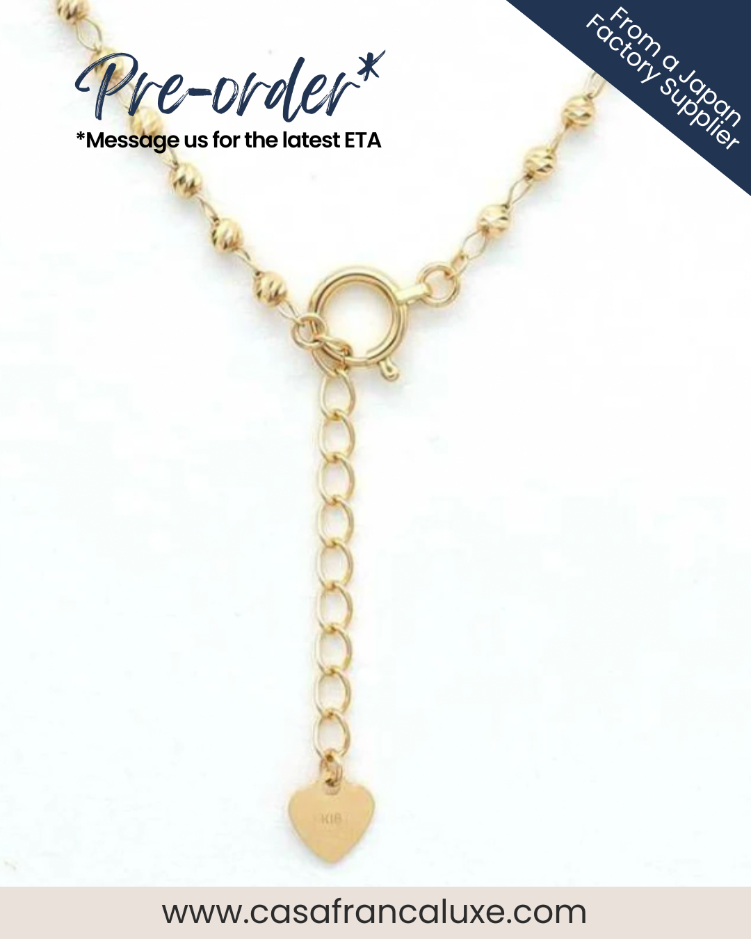 K18 Japan Gold Bracelet