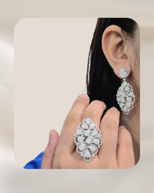 14K Diamond Set