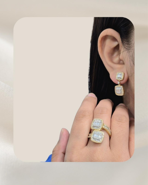 14K Diamond Set