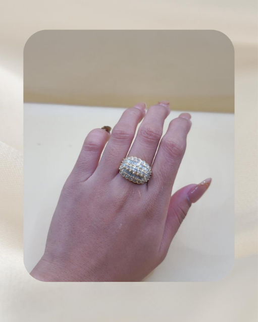 18K Diamond Ring