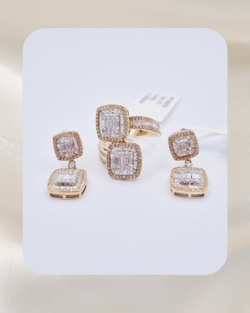14K Diamond Set