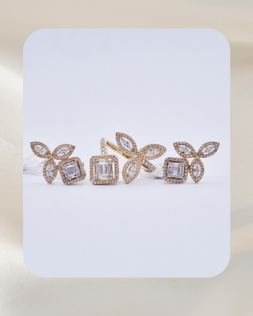 14K Diamond Set