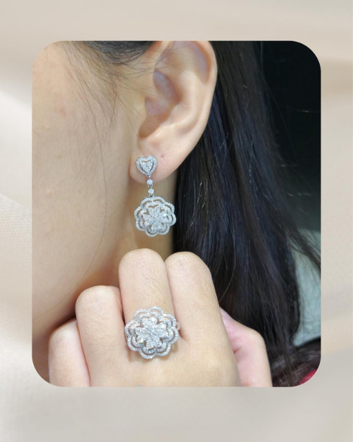 14K Diamond Set