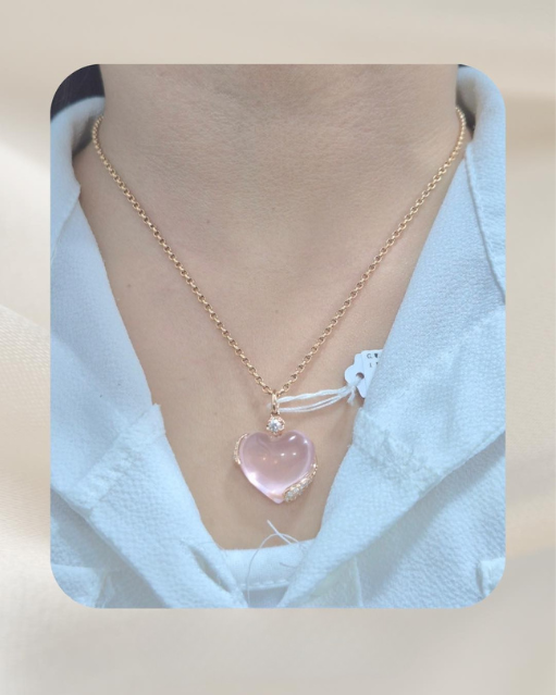 14K Diamond Pendant