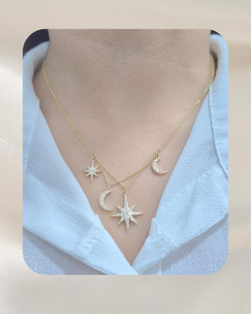 14K Diamond Necklace