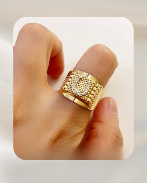 18K Two-tone Ring