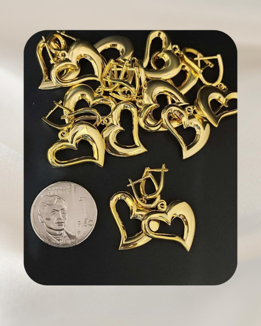 18K Yellow Gold Earrings