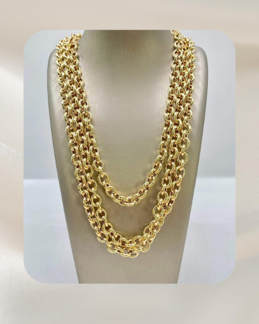 18K Yellow Gold Necklace