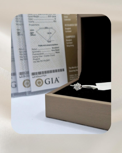 18K Diamond Ring