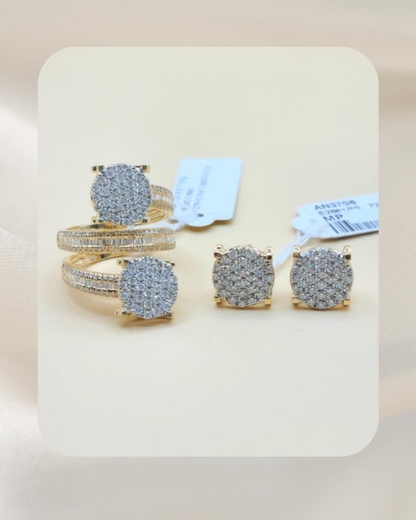 14K Diamond Set