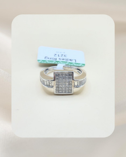 18K Diamond Ring