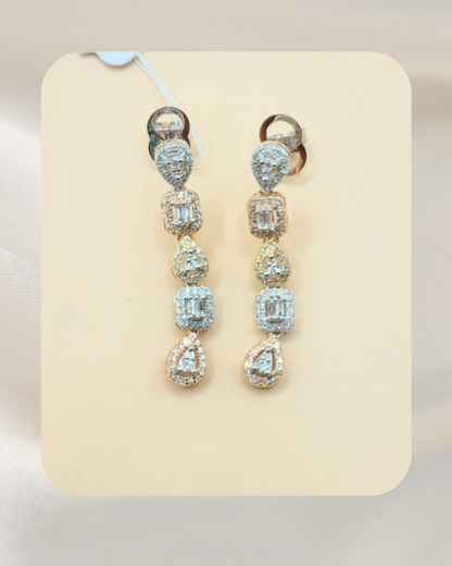 14K Diamond Earrings