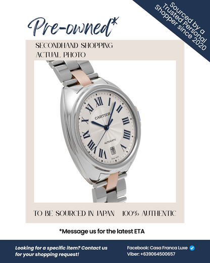 Japan Pre-owned: Cartier Clé de Cartier W2CL0002 Men's Watch