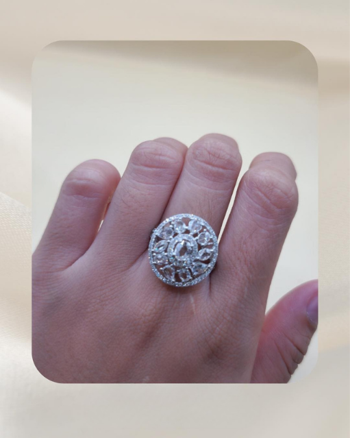 14K Diamond Ring