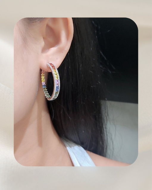 14K Diamond Earrings