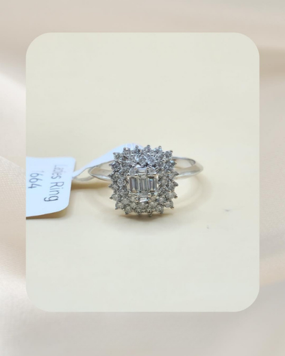 18K Diamond Ring