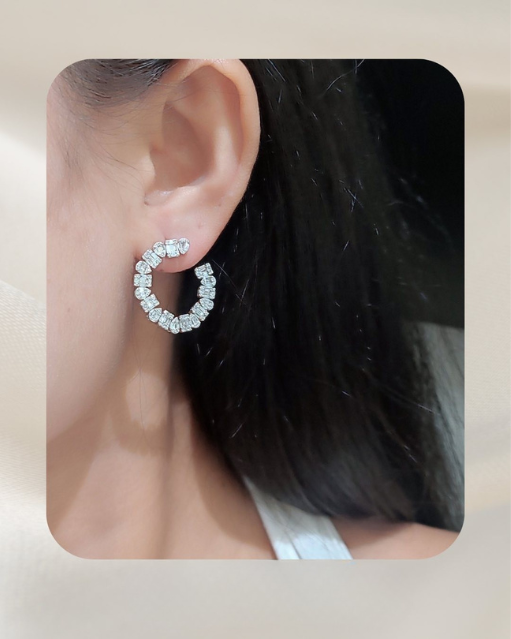14K Diamond Earrings