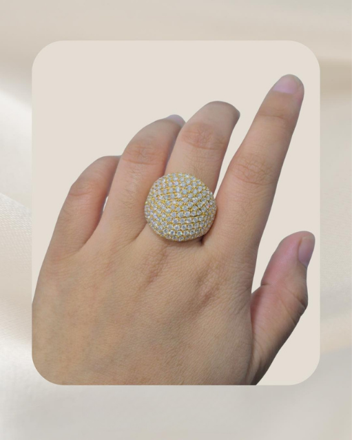14K Diamond Ring