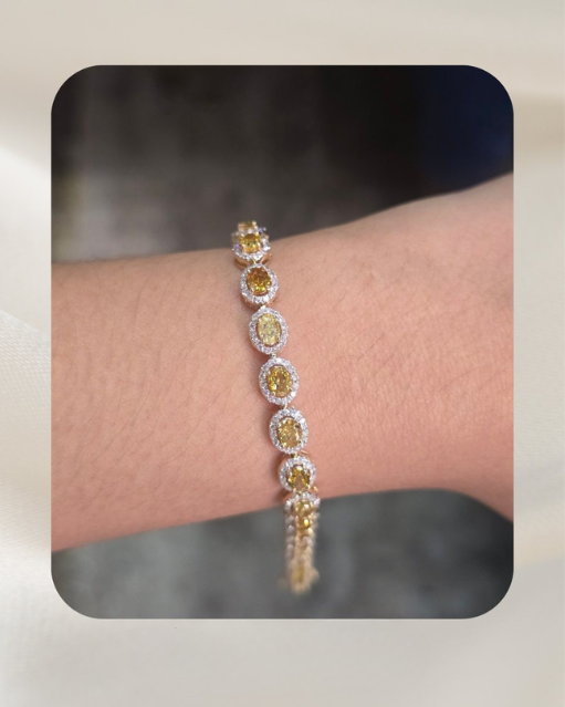 14K Diamond Bracelet