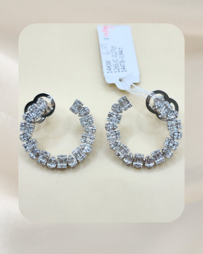 14K Diamond Earrings