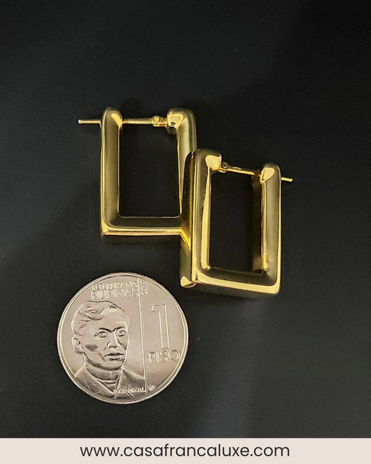 18K Chunky Earrings