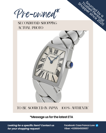 Japan Pre-owned: Cartier Radonya LM W660022I Women's Watch