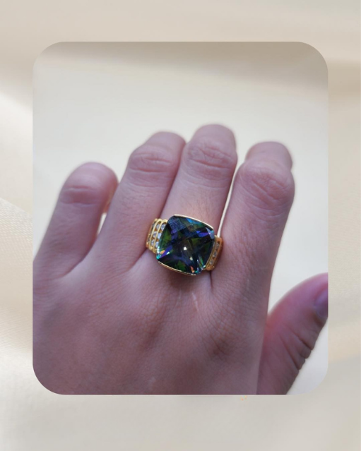 14K Diamond Ring