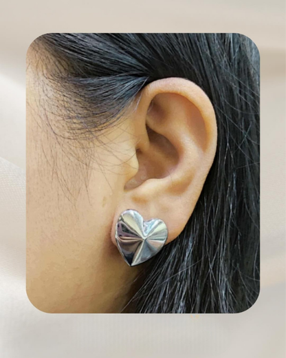 18K White Gold Earrings
