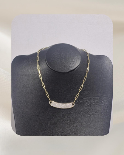 14K Diamond Necklace