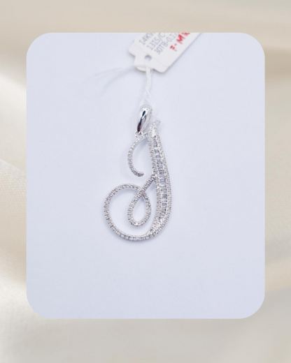 14K Diamond Pendant