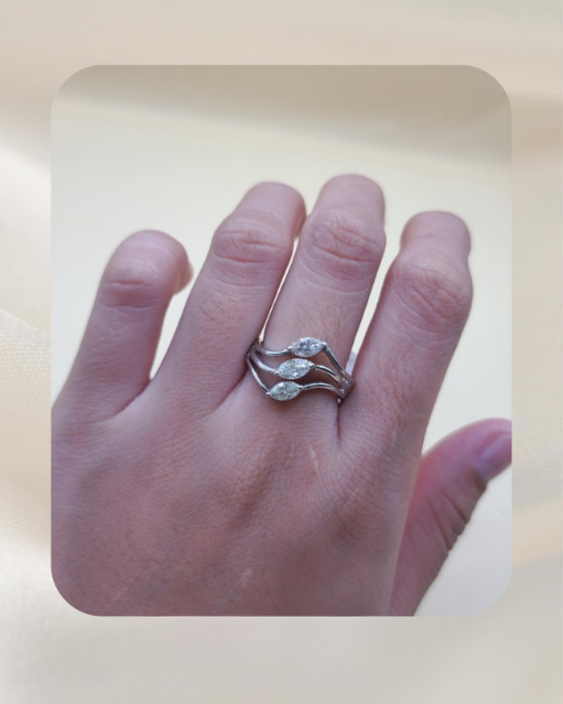 14K Diamond Ring