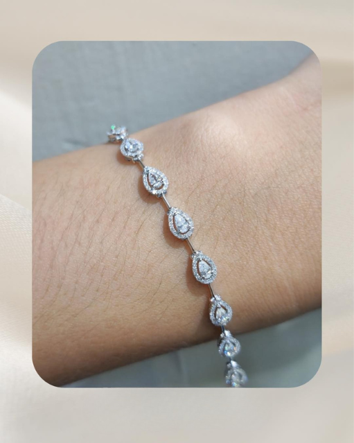 14K Diamond Bracelet
