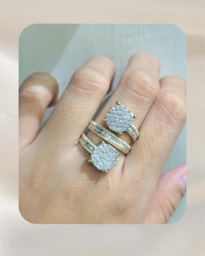 14K Diamond Ring