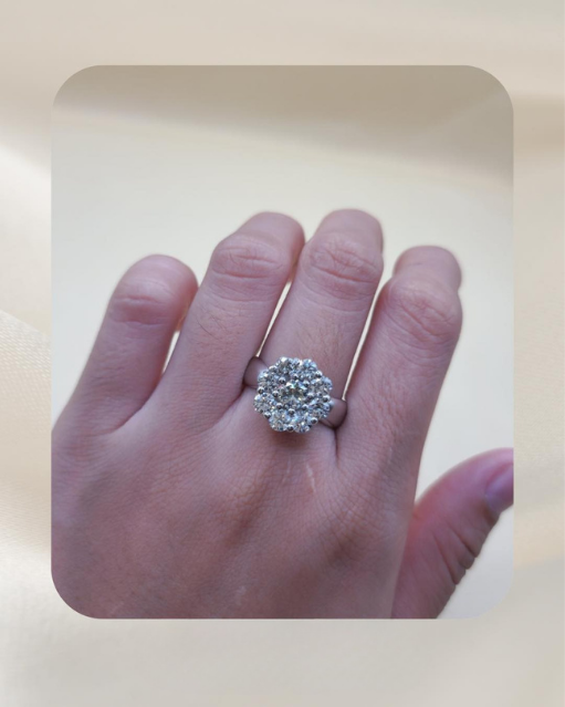 14K Diamond Ring