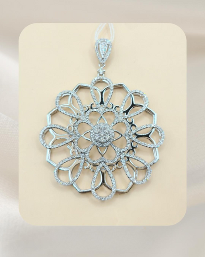 14K Diamond Pendant