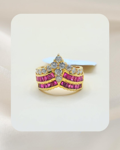 18K Diamond Ring
