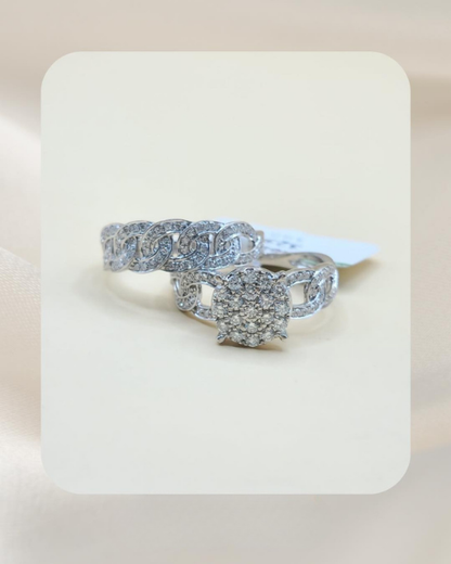 14K Diamond Ring