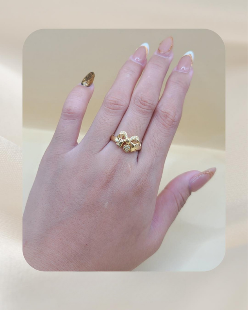 14K Diamond Ring