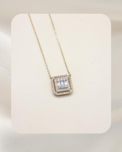 14K Diamond Necklace