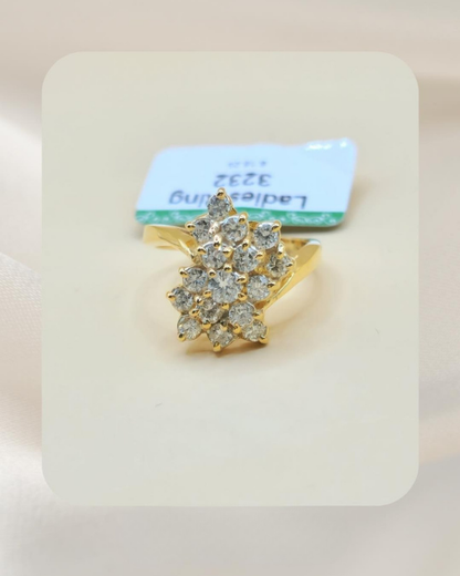 14K Diamond Ring