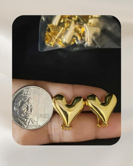 18K Yellow Gold Earrings