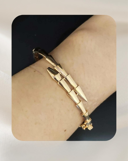 18K Rose Gold Bangle