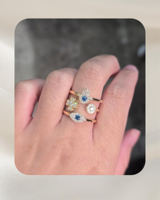 14K Diamond Ring